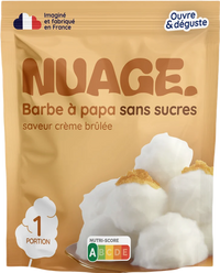 Barbe à papa Crème brûlée