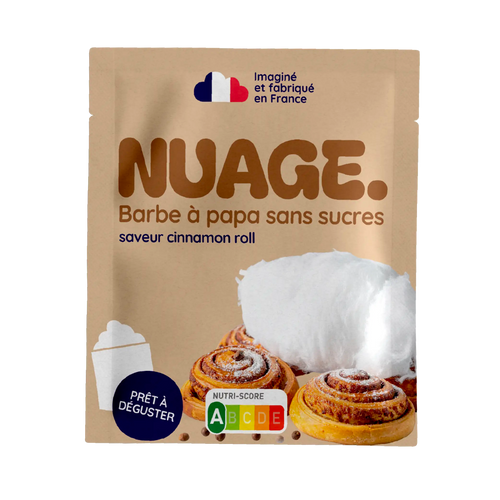 Barbe à papa Cinnamon roll