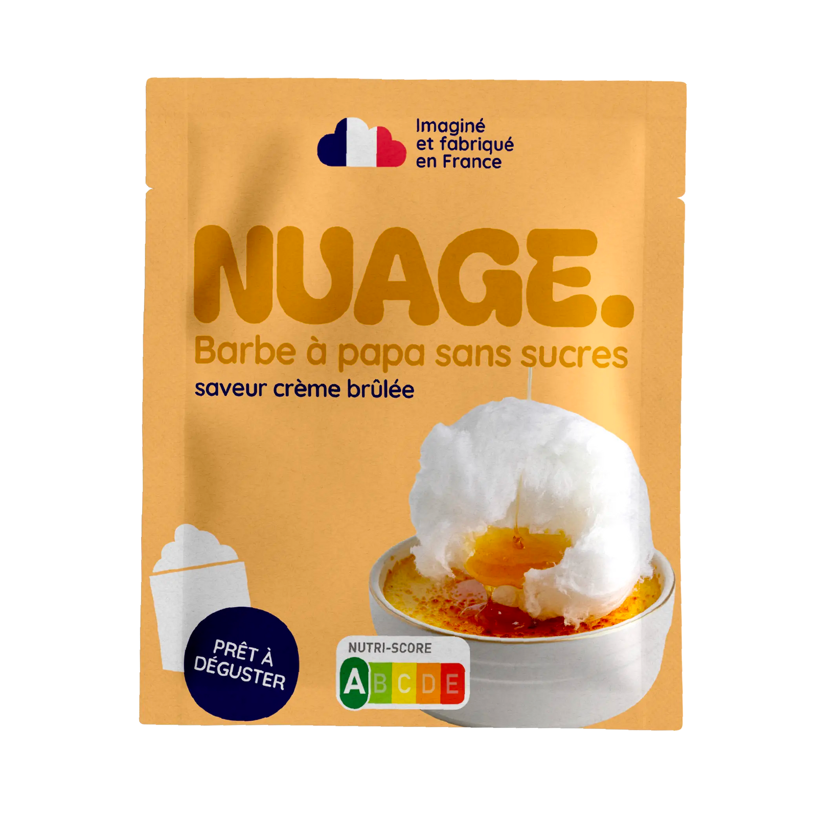 Barbe à papa Crème brûlée 🍮