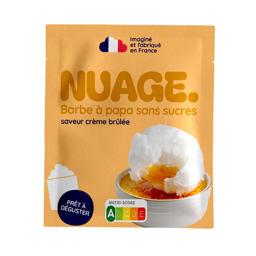 Barbe à papa Crème brûlée 🍮