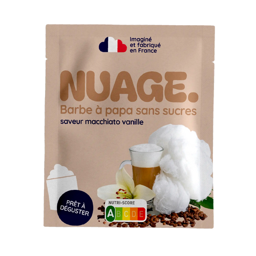 Barbe à papa Macchiato vanille ☕