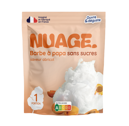 Barbe à papa Abricot