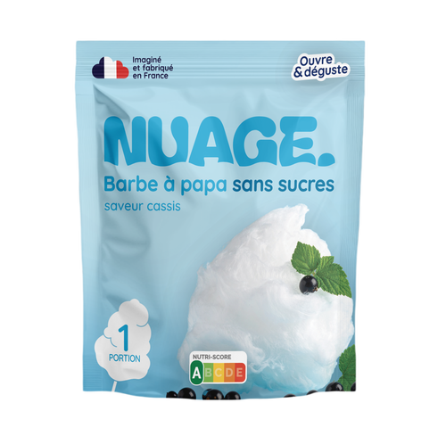 Barbe à papa Cassis