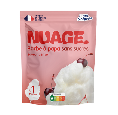 Barbe à papa Cerise