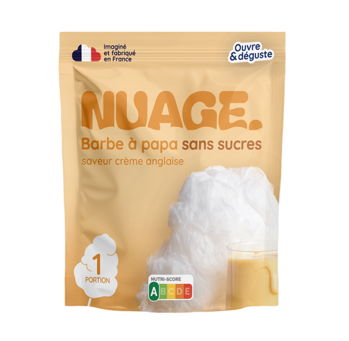 Barbe à papa Crème anglaise