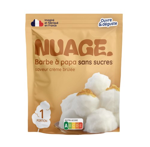 Barbe à papa Crème brûlée