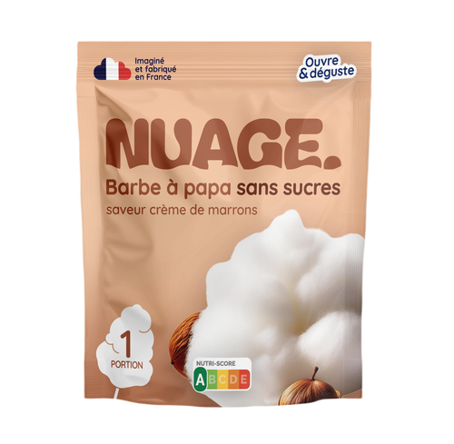 Barbe à papa Crème de marron