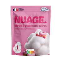 Barbe à papa Donuts à la framboise