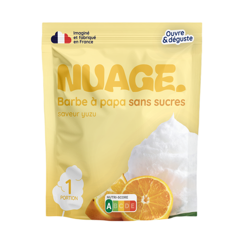Barbe à papa Yuzu