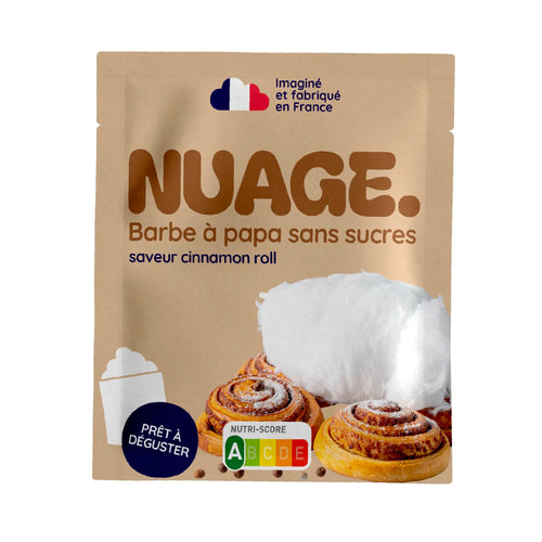 Barbe à papa Cinnamon roll