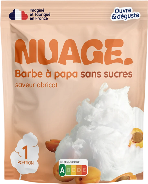Barbe à papa Abricot