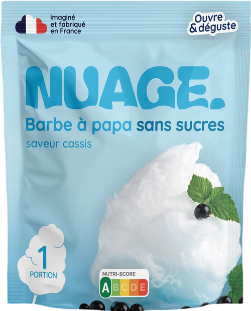 Barbe à papa Cassis