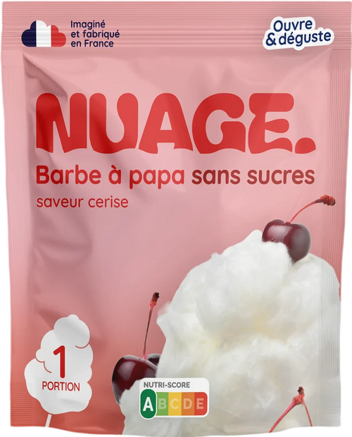 Barbe à papa Cerise