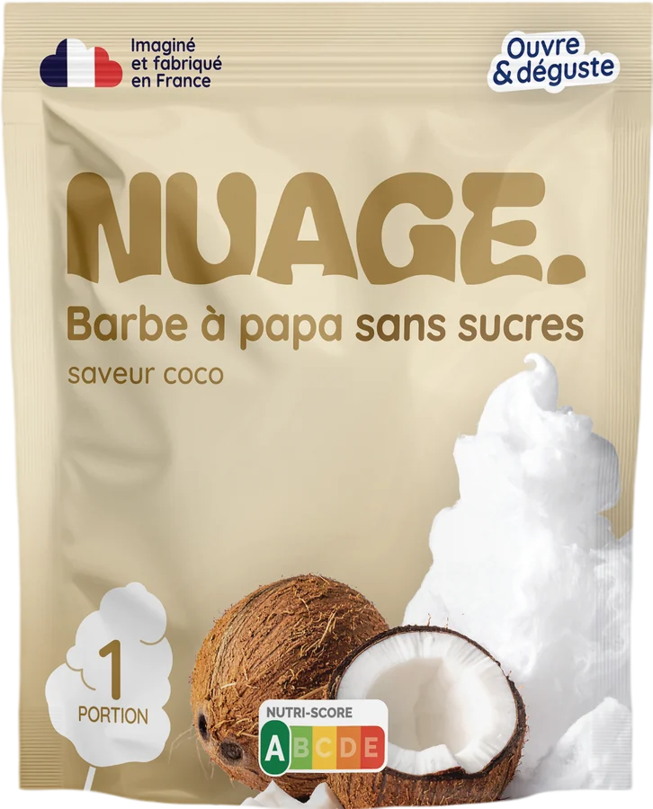 Barbe à papa Noix de coco