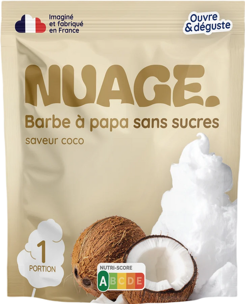 Barbe à papa Noix de coco