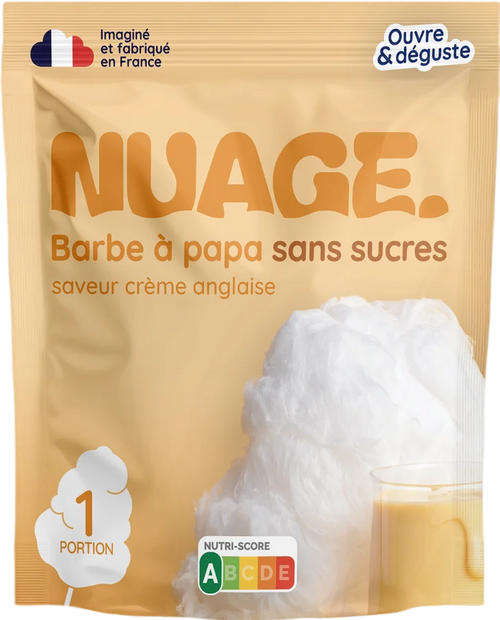 Barbe à papa Crème anglaise