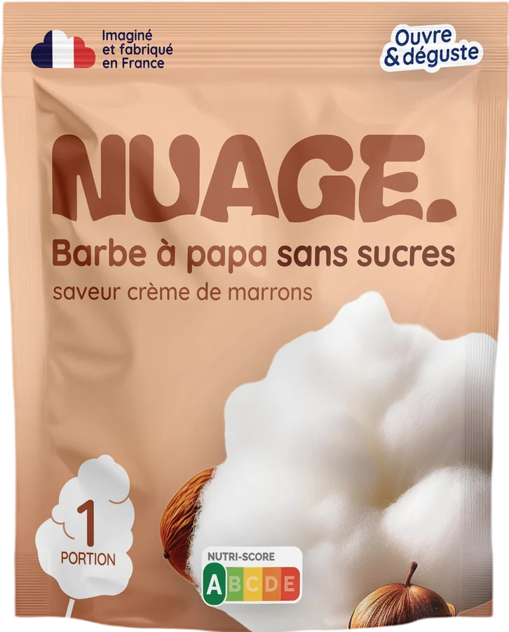 Barbe à papa Crème de marron