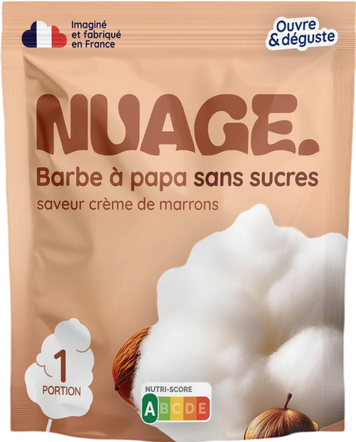 Barbe à papa Crème de marron