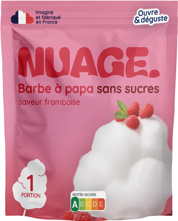 Barbe à papa Framboise