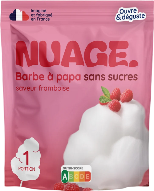 Barbe à papa Framboise