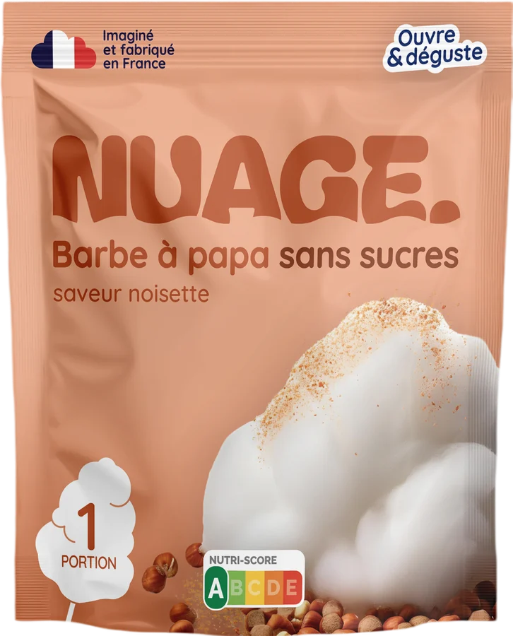 Barbe à papa Noisette