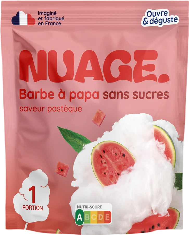 Barbe à papa Pastèque