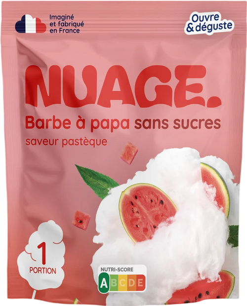 Barbe à papa Pastèque