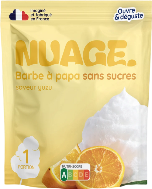 Barbe à papa Yuzu