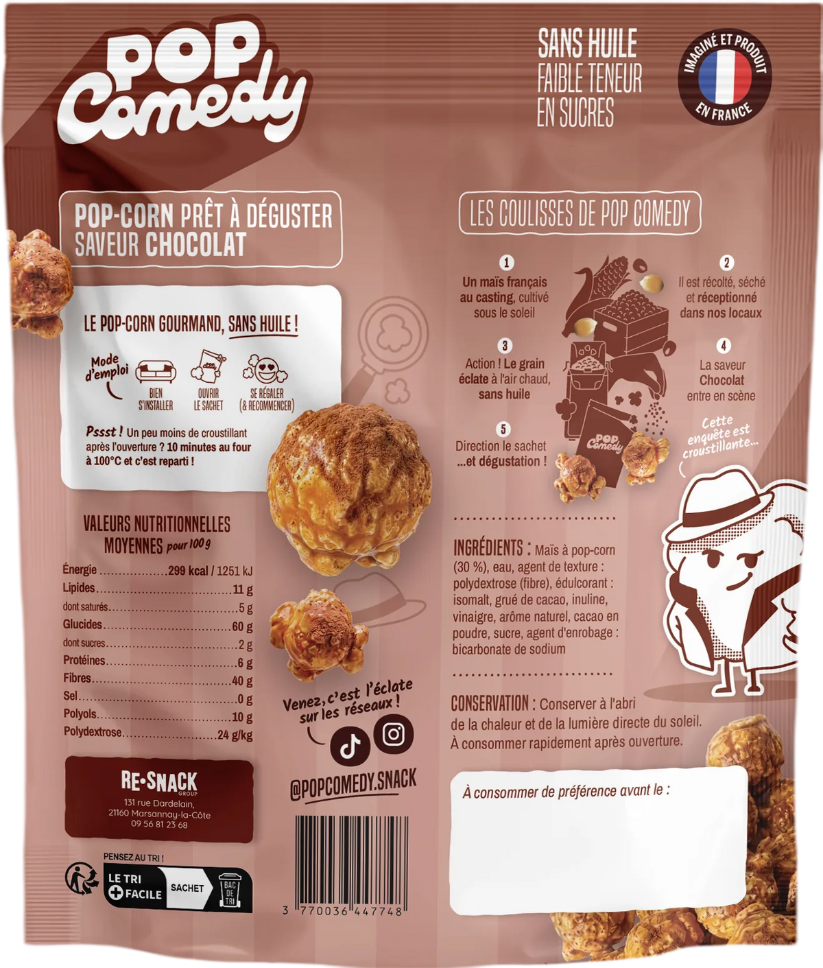 Pop-corn Chocolat