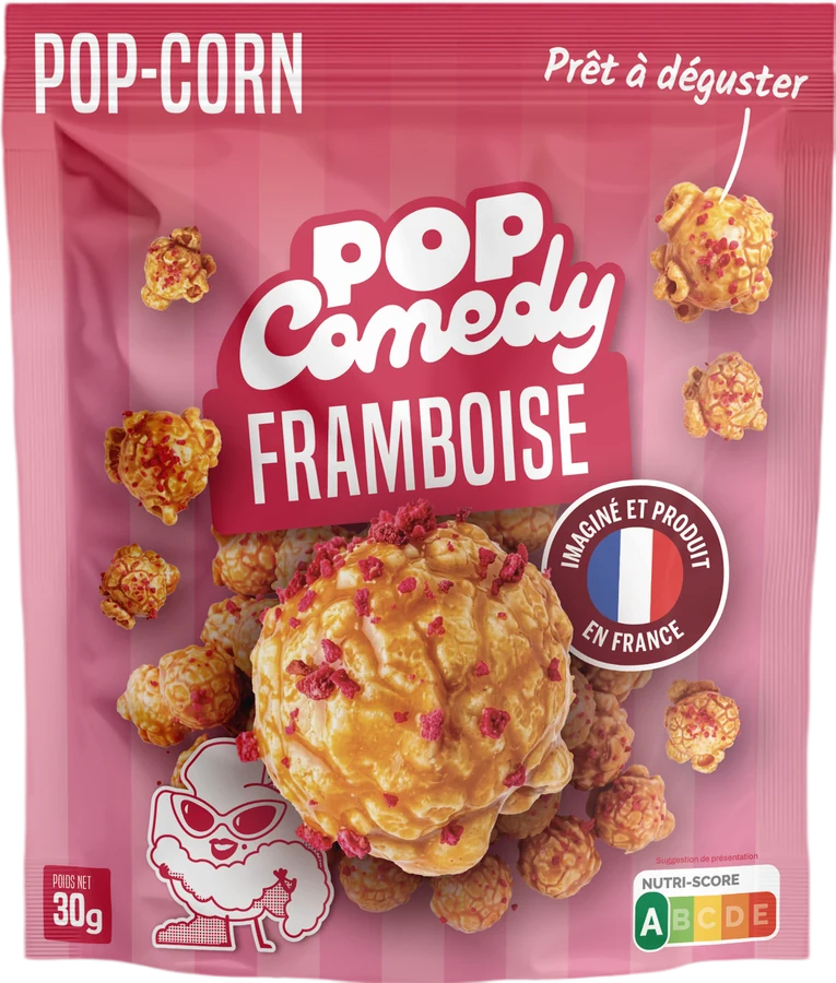 Pop-corn Framboise