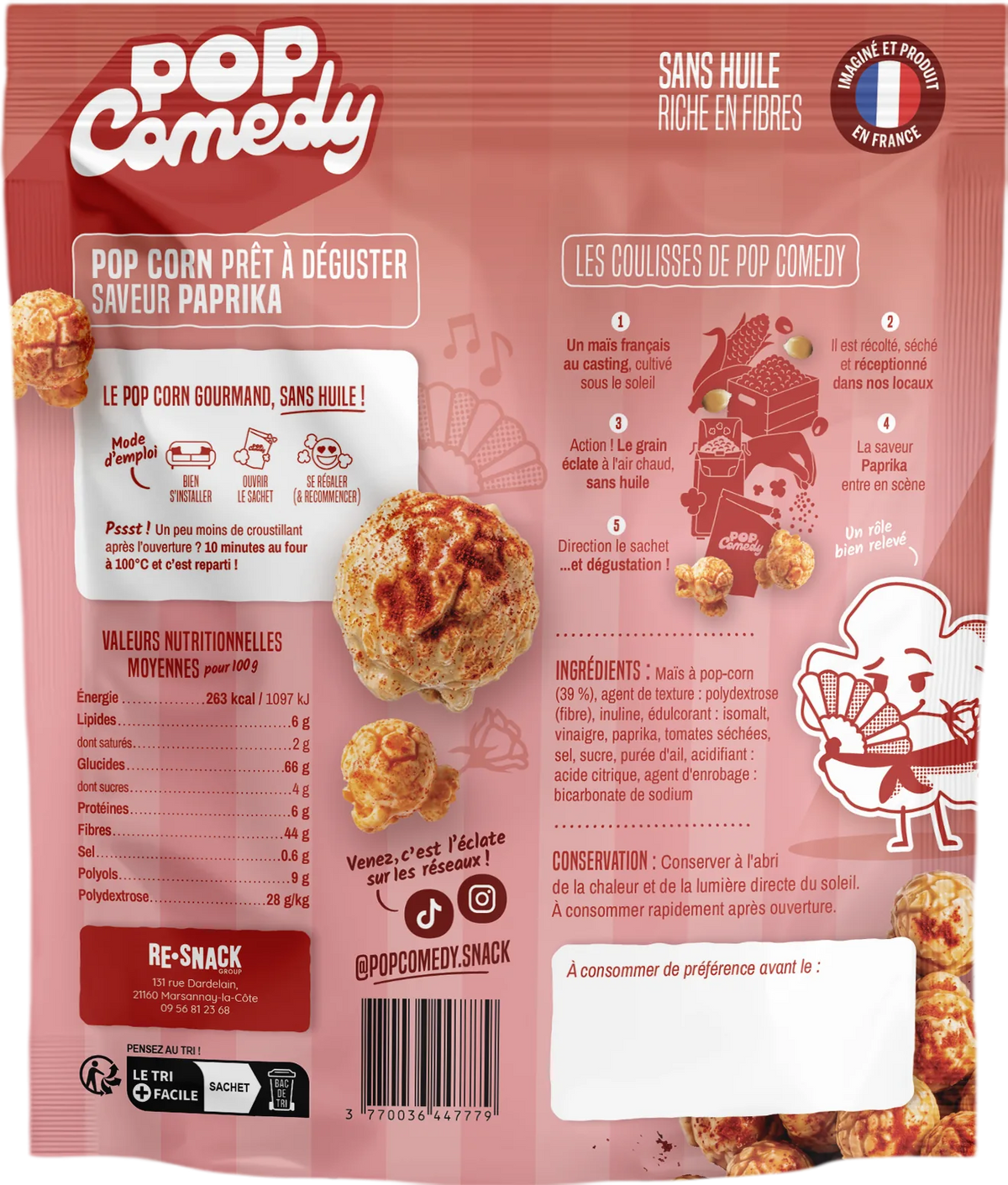 Pop-corn Paprika